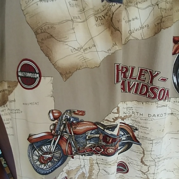 Official licensed Harley Davidson, ladies blouse. - Picture 3 of 4